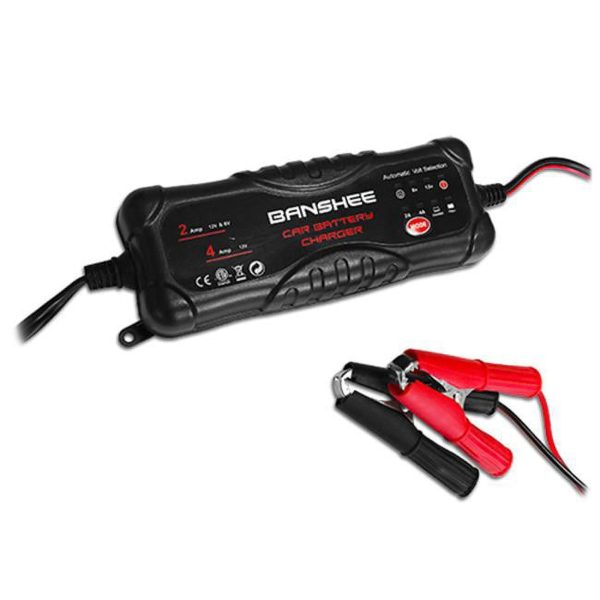 Banshee 12 V 4 Amp-2 Amp Charger for Battery UB12220- 51913- 12896- ub12180