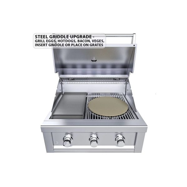 Ruby 3 Burner Pro-Sear 30"- Natural Gas - Image 4