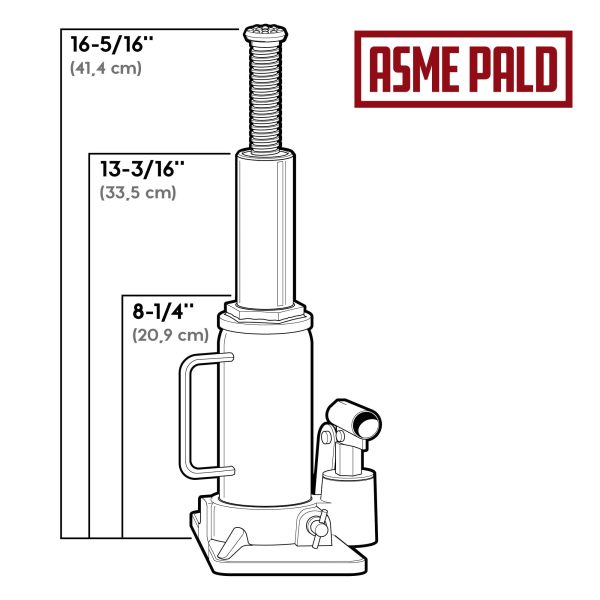 Powerbuilt 12 -Ton Bottle Jack - 647501 - Image 3