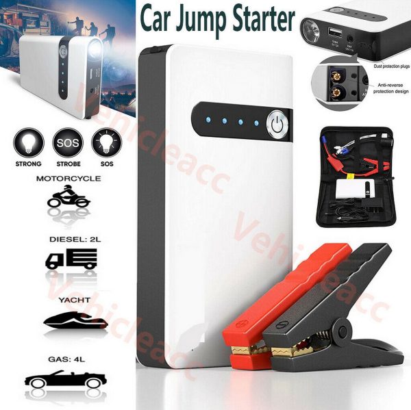 Portable Car Jump Starter Booster Jumper Box 20000mAh Power Bank Battery Charger - Image 3