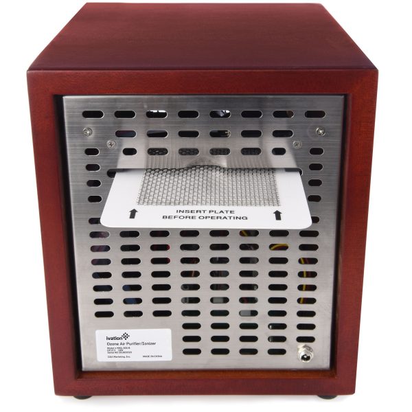 Ivation Ozone Generator Air Purifier, Ionizer & Deodorizer -Purifies Up to 3,500 Sq/Ft -Great for Dust, Pollen, Pets, Smoke & More Cherry - Image 3