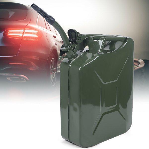 5 Gallon Metal Gas Can Fuel Container Gasoline Refill Tank Emergency Backup Diesel - Image 7