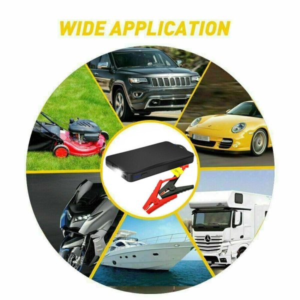 20000mAh Car Jump Starter Booster Jumper Box Power Bank Battery Charger Portable - Image 4