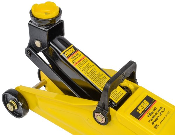 JEGS 79002 Hydraulic Utility Floor Jack & Stands Heavy Gauge Steel Frames - Image 7