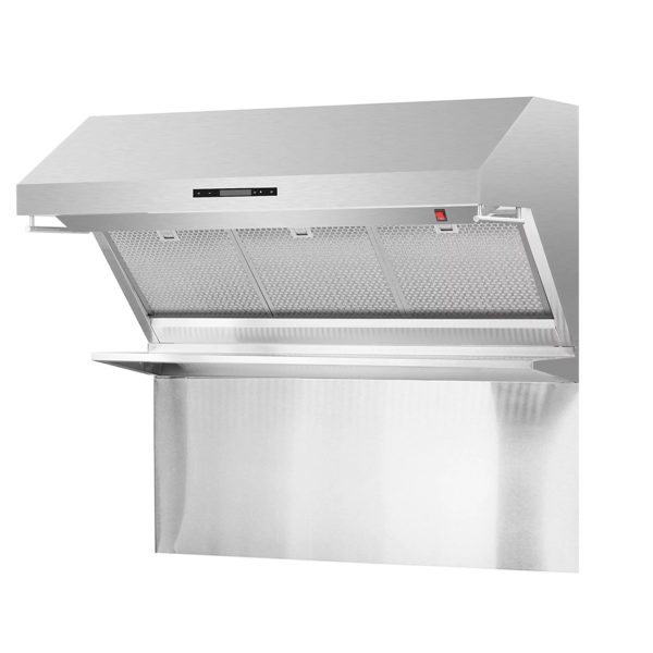 Savona - 48" Wall Mount Range Hood with Hybrid Filters & Back Splash - Image 6