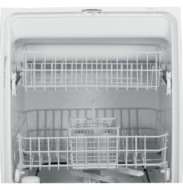 GE - SpaceMaker 24" Built-In Dishwasher - Stainless steel - Image 3