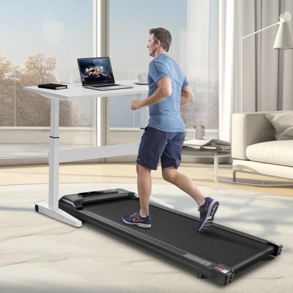 Tikmboex 2.5HP Under Desk Treadmill with LED Display and Remote & APP Dual Control, Portable and Installation-Free Treadmill for Home/Office - Image 7