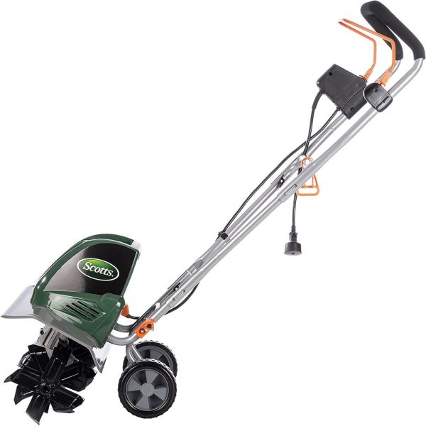 Scotts Outdoor Power Tools 14 Amp 20-Inch Electric Garden Tiller Cultivator, Adjustable Tines, Green - Image 3