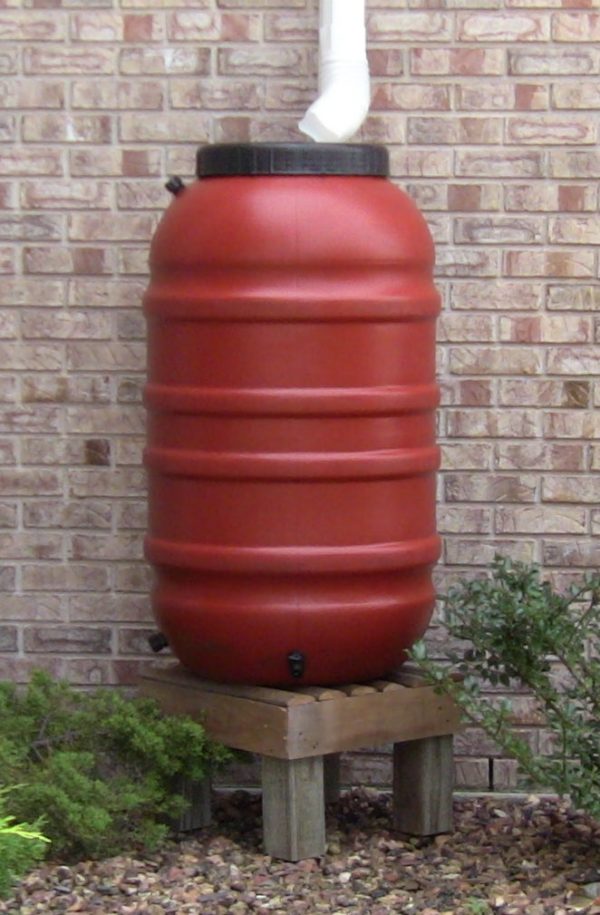 UpCycle Products 55 Gallon Terra-Cotta Rain Barrel - Image 2