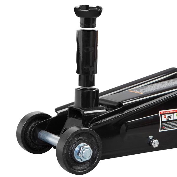 Torin 3 Ton (6,000 lb) Capacity Hydraulic Trolley Floor Jack with Extra Saddle (Fits: SUV and Extended Height Trucks) Black, W8306-B - Image 4