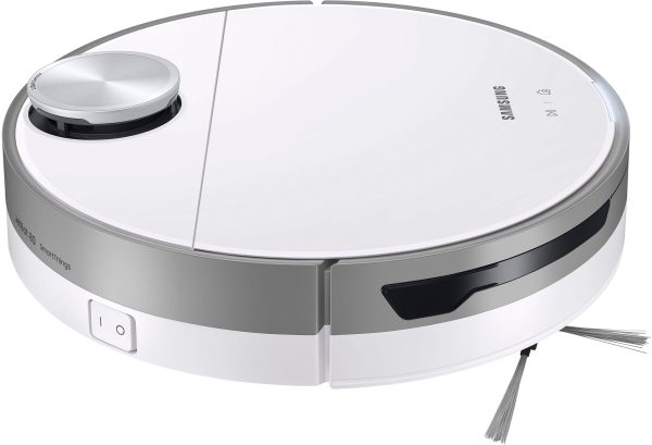 Samsung - Jet Bot Robot Vacuum with Intelligent Power Control - White - Image 3