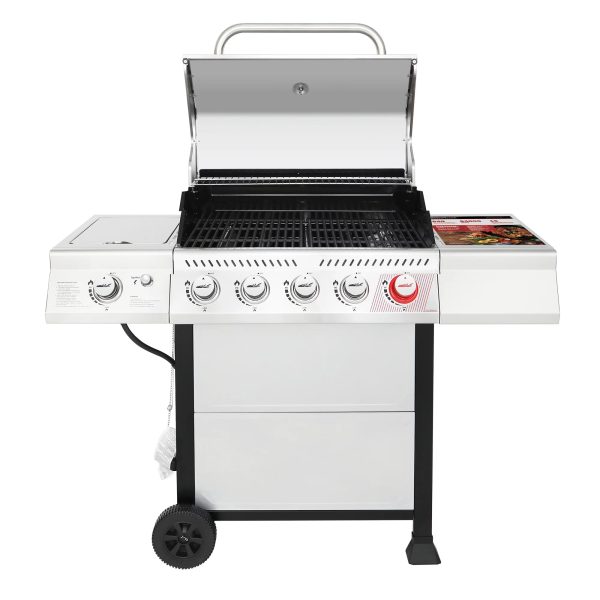 Royal Gourmet GA5401T 5-Burner BBQ Liquid Gas Grill with Sear Burner and Side Burner, 64,000 BTU - Image 3