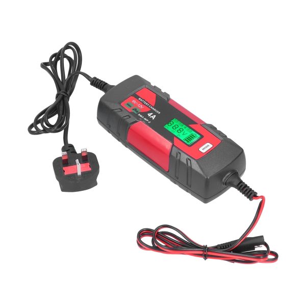 2024 Battery Charger Multifunctional Intelligent Pulse Repair Power Charging for Car SM3?WP?2UK Plug 220-240V - Image 4