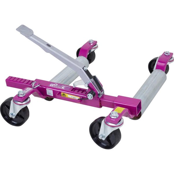 GoJak G6313L Car Wheel Dolly Jack, 13 Inch Wide Tire, Left-Hand