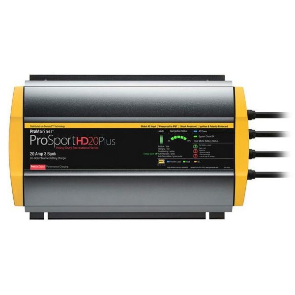 4-20 Amp ProSportHD 20 Plus Global Gen Battery Charger with 4 Bank