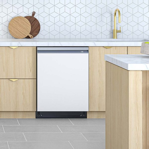 Samsung - Bespoke Smart 42dBA Dishwasher with StormWash+ and Smart Dry - Custom Panel Ready - Image 2